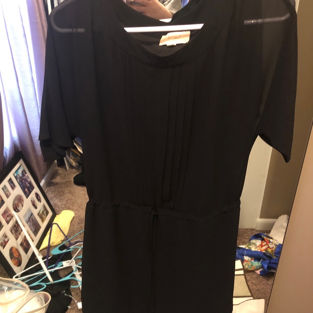 Black work dress